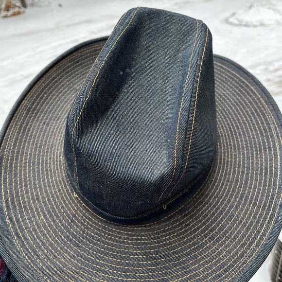 70s Levi’s Denim Cowboy Hat - Picture 8 of 14